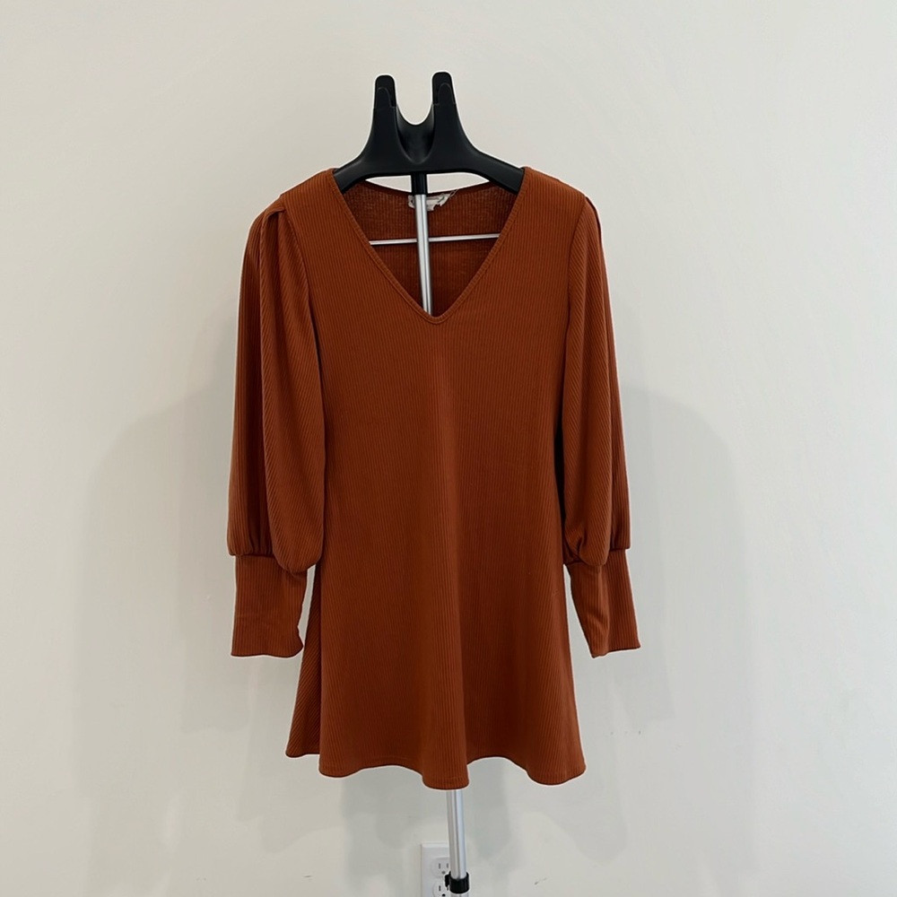 Short long sleeve Boutique dress!